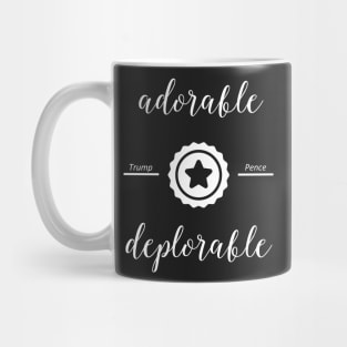 Adorable Deplorable T Shirts and Mugs Mug